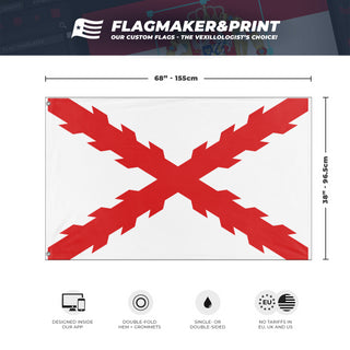 Cross of Burgundy flag (Ayesha Ashraf)