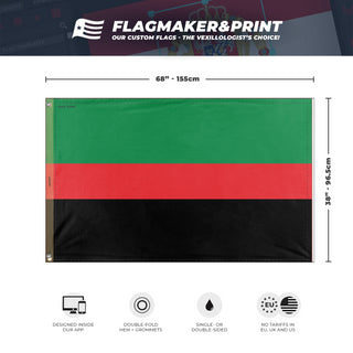 the Republic of New Afrika flag (jamie)