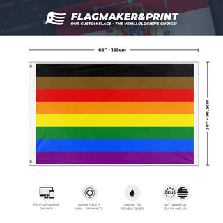 Philadelphia Pride Flag (LGTBQ+)