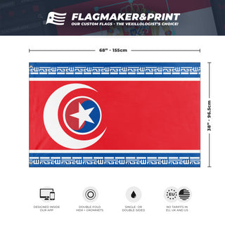 Islamist Korean Republic  flag (DT)