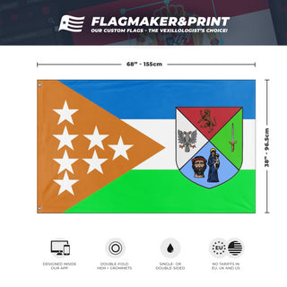 Carolania Flag (Micronation) flag (CarolanianFlagz) (Hidden)