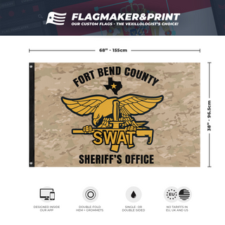 Fort Bend County SWAT flag (Sheriff's Office)
