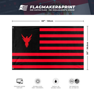 United Communes of America (UCA) flag (AnarchyMan)