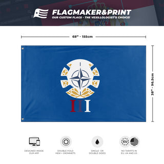 A true West flag (garth)