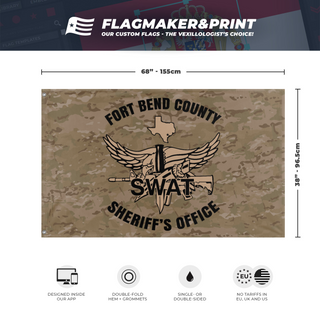 Fort Bend County SWAT flag (Sheriff's Office)