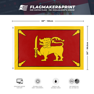 Kingdom of Kandy flag (Semal) (Hidden)