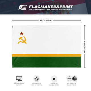 uknown soviet republique flag (citron)