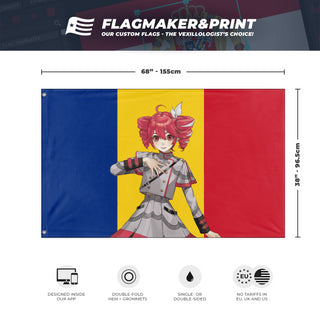 kasane teto romania flag (snowty) (Hidden)