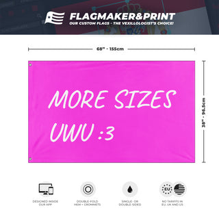 More flag sizes flag (Uwu :3)