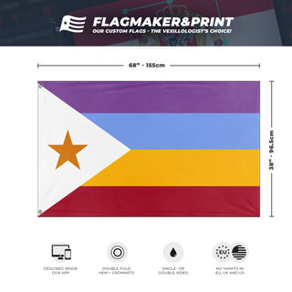 Tucson City Flag (Unofficial)  flag (Roberto Mondragon)