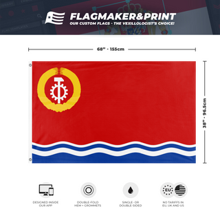 Recoverist revolutionary banner flag (Comrade Tiernan)