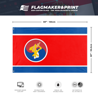 United Korean Workers Party flag (DT)