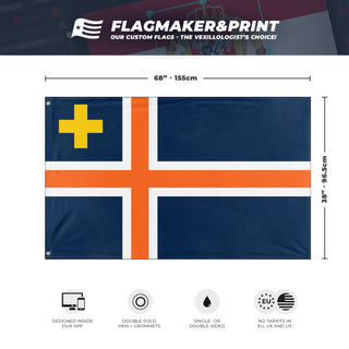 New Batavia Flag (V2) flag (Volkstaat Gov)