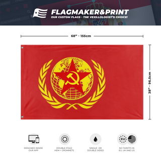 international communist  0,2 flag (TheDamperGhost)