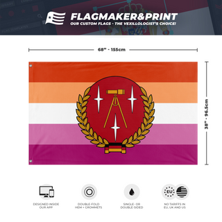 Eusan Lesbian flag (Esther)