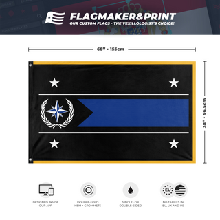 United Hollow Republic flag (VR Milsim)