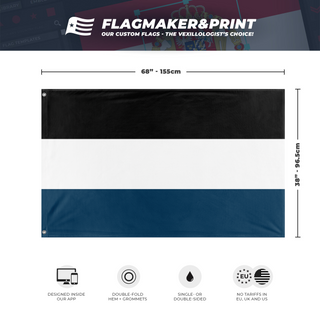 Technocratic Kaiser Empire Peacetime flag (KaiserOkami) (Hidden)