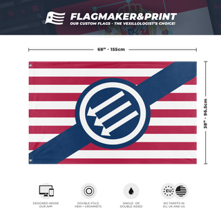 American Iron Front flag (Gabriel Sosa)