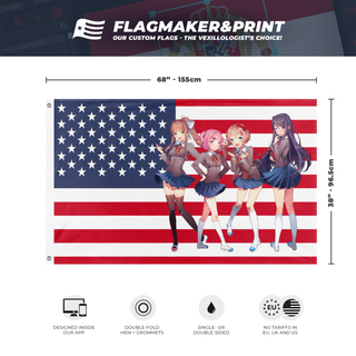 Doki America flag (Ladiesman217)