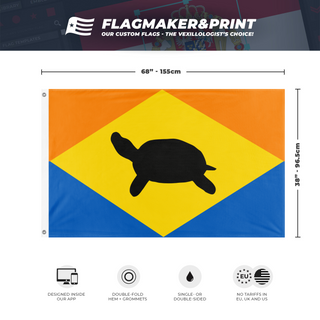 Jonathan Higgins Turtle flag (JH)