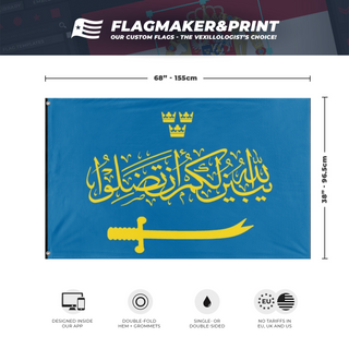 Swedistan  flag (CharlietheVexer1234) (Hidden)