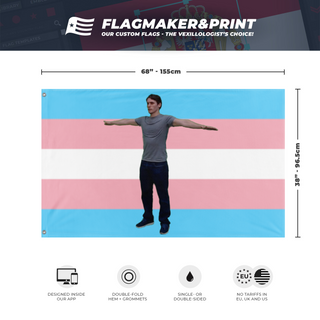 Jerma trans flag (Enoki)