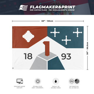 Rocklin flag (Benjamin P. Bjorkman) (Hidden)