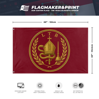 Seal of The Brotherhood flag (Paul Blart Mall Cop 2) (Hidden)