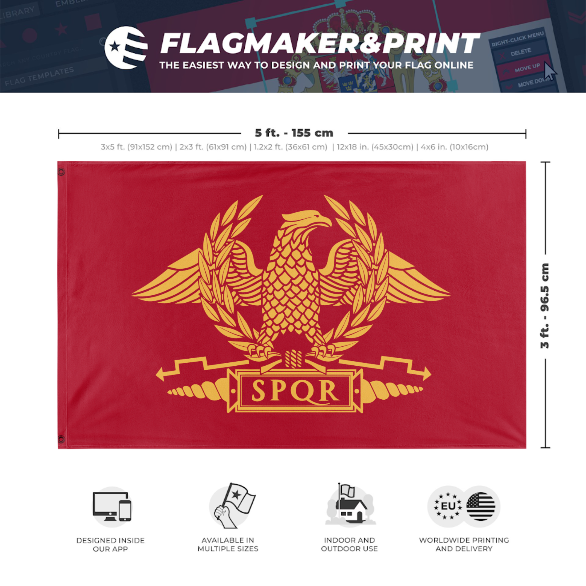All Rome Flags Historical Flags Of Roman Empire