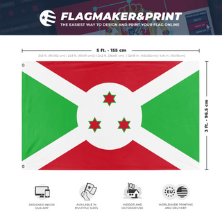 A mockup depicting custom flag specifications and measurements for 'Spider-Man flag'