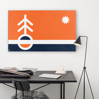 Evening Tree flag (Ryan Kostusiak)