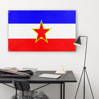 socialist federal republic yugoslavia flag (luka vujacic) (Hidden)