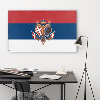 custom remake of the Flag of the first Serbian uprising and Revolution flag (Nikola )