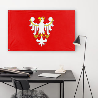 Kingdom of Poland {IMPROVED} flag (dragonight8710)