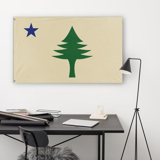 1901 Maine Flag Proposal flag (State of Maine)