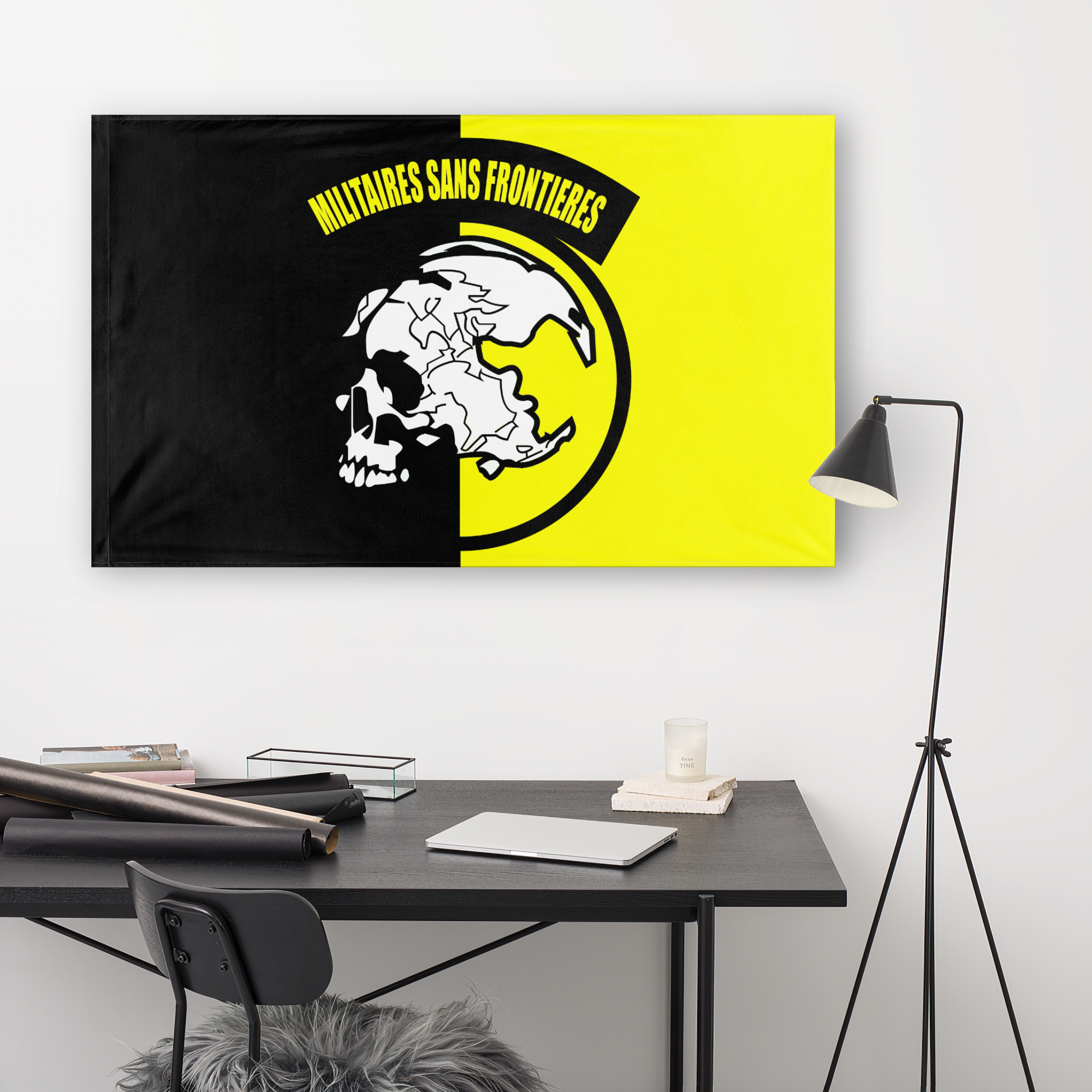 metal gear militaires sans frontieres militaires sans frontieres flag (the boss) – Flagmaker & Print