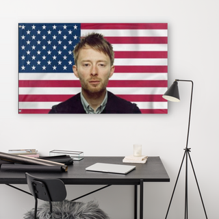 Thom Yorke flag (Jacob Rappaport)