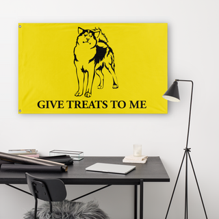 Treats! flag (Dog you will give treats to)