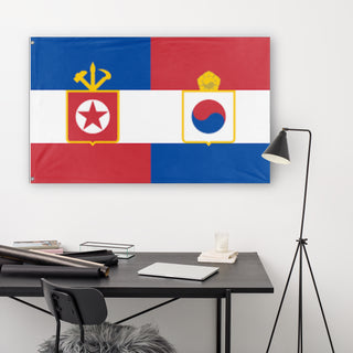 Unified Korea  flag (DT)