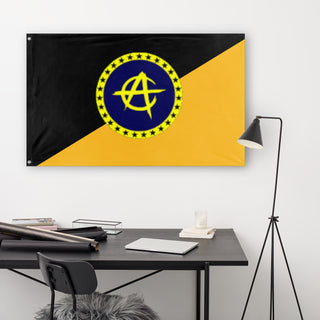 Anarcho-Capitalist European Union  flag (DT)
