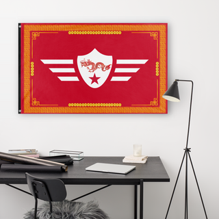 Paladonia air force flag (the ocean channel)