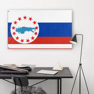 Union of Soviet Sovereign Republics  flag (DT)