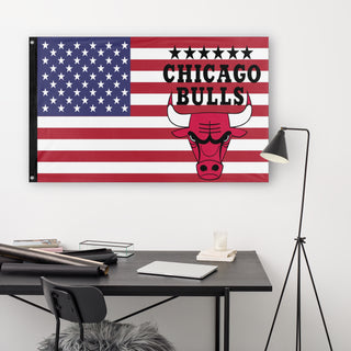 Chicago Bulls flag (h09)