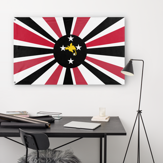 Japanese puppet state of Papua New Guinea  flag (DT)