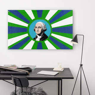 Japanese Pacific State of Washington flag (DT)