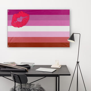 Lesbian Lipstick Flag (LGTBQ+)