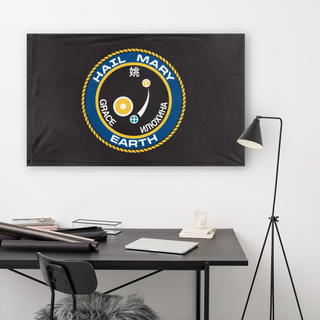 Project Hail Mary mission patch flag (Me)