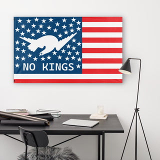 NO KINGS flag (rev_rend) (Hidden)