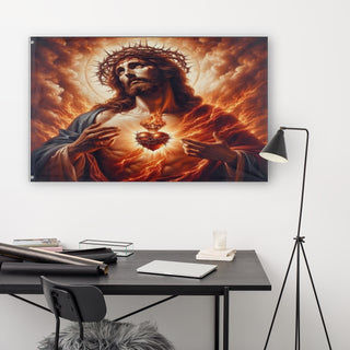 Sacred Heart flag (Andy)
