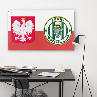 Polish Kerry FC Fans Flag (Michal Kuras) (Hidden)